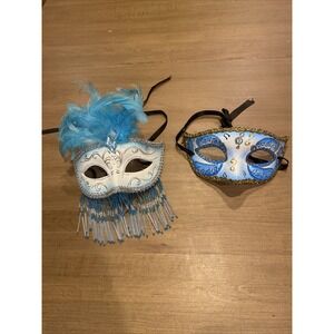 Masquerade Masks. His And Hers. Halloween. Roleplay. Cosplay. Venetian